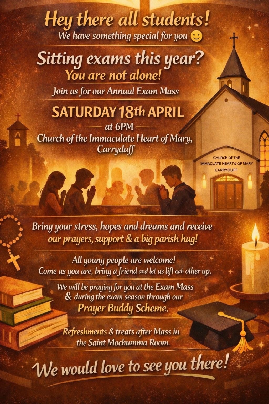 An Exam Mass in Drumbo & Carryduff